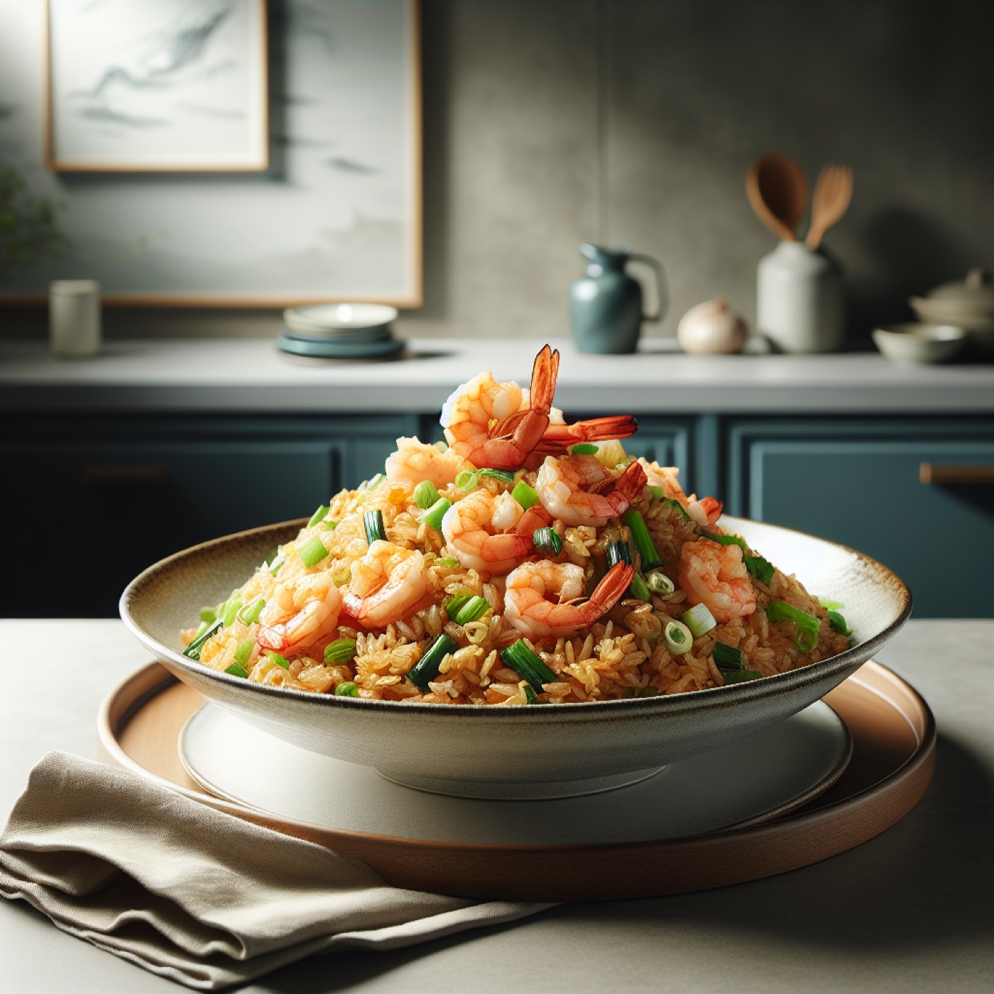 Scallion Shrimp Fried Rice (Easy 25-Minute Chinese Recipe)