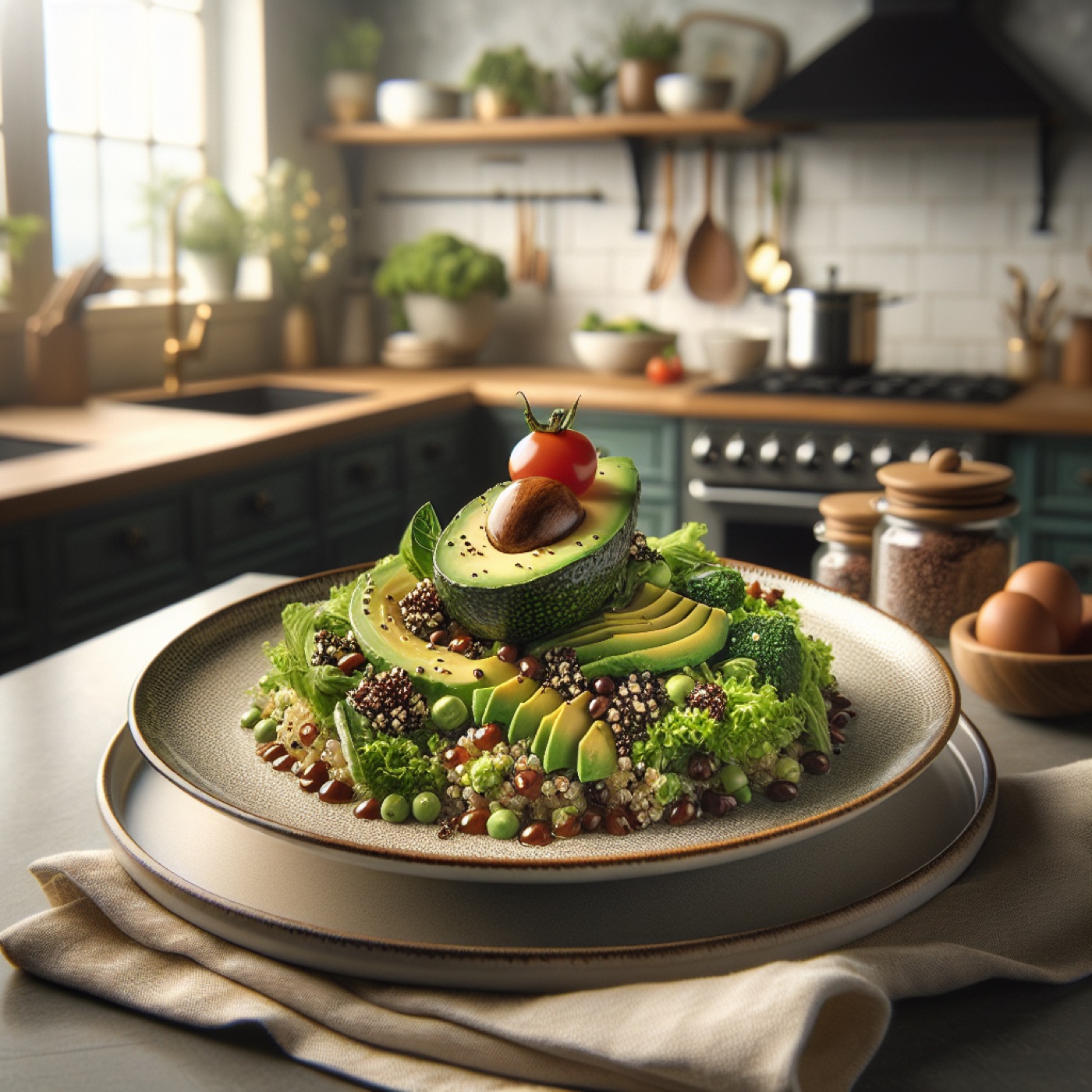 Avocado Salsa Quinoa Salad (Healthy Mexican-Style Lunch)