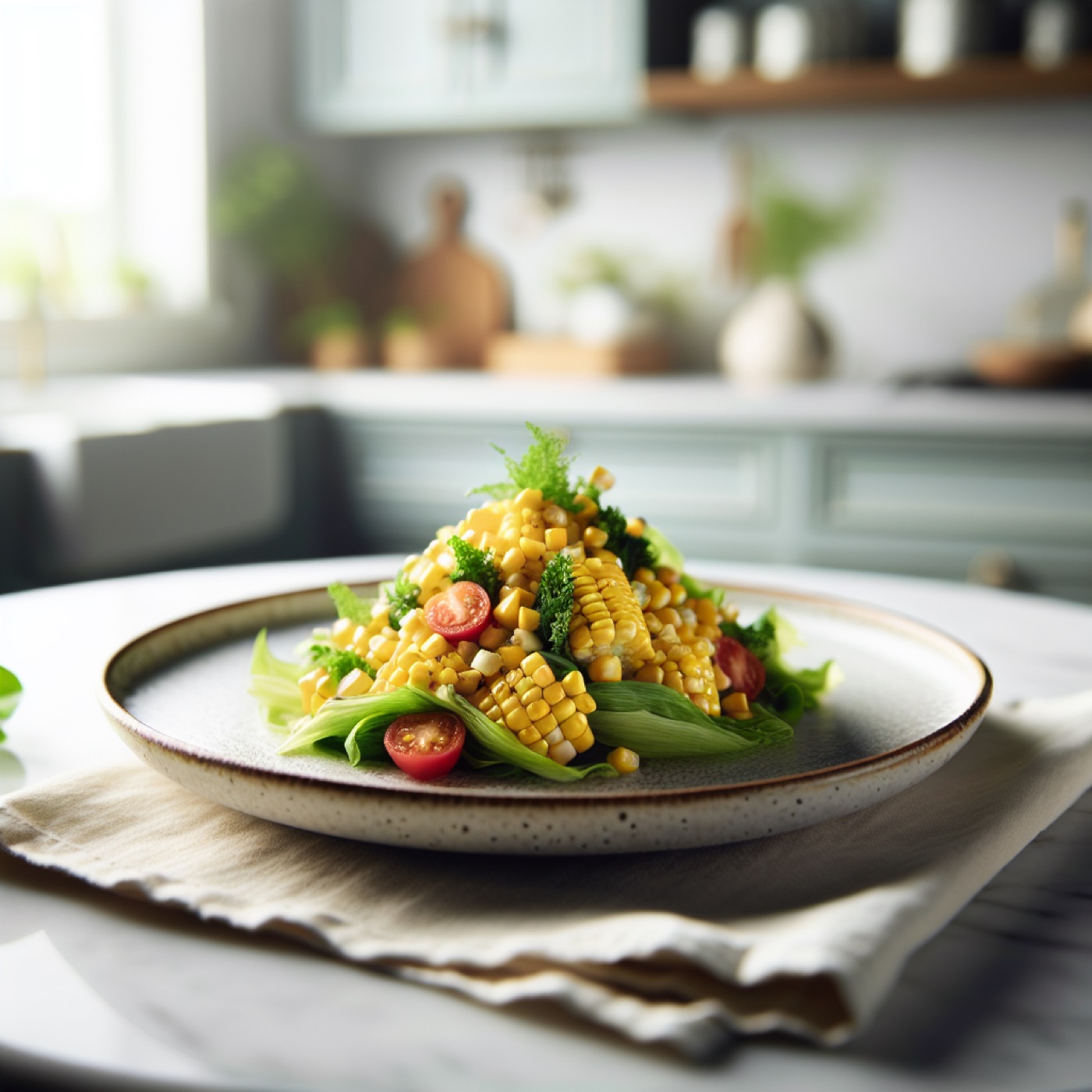Salad bắp bơ kiểu Tex-Mex sốt chanh tươi mát