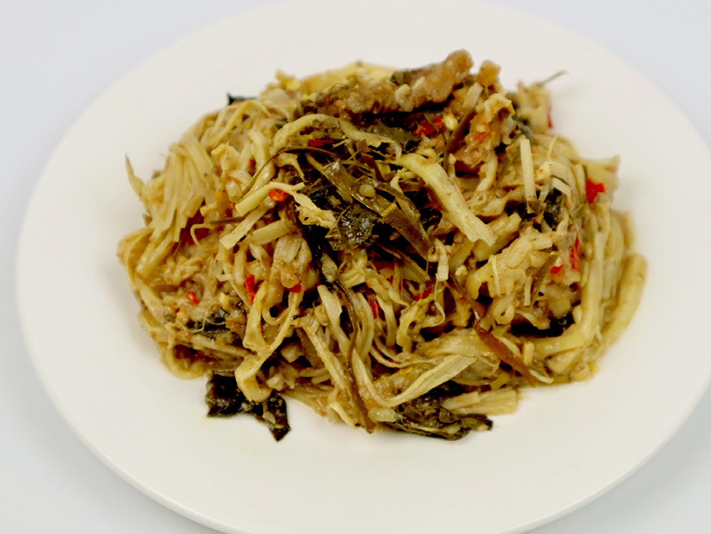 Mok Nor Mai – Măng nấu ba chỉ cay kiểu Isaan Thái Lan